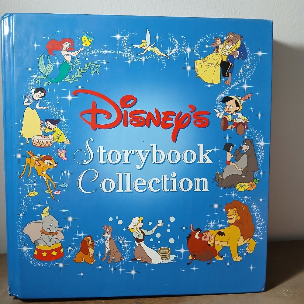 Disney's Storybook Collection Book Gold Edged 1998 Hardback